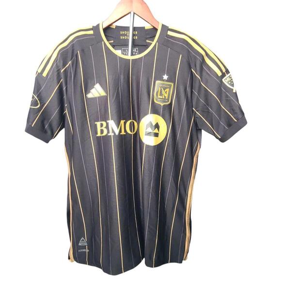 Los Angeles FC Christian Olivera #13 Authentic Jersey - Black & Gold Size Large - Picture 2 of 8